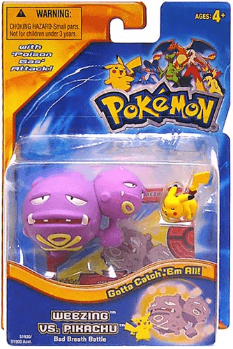 Weezing Advanced Battle Figures
