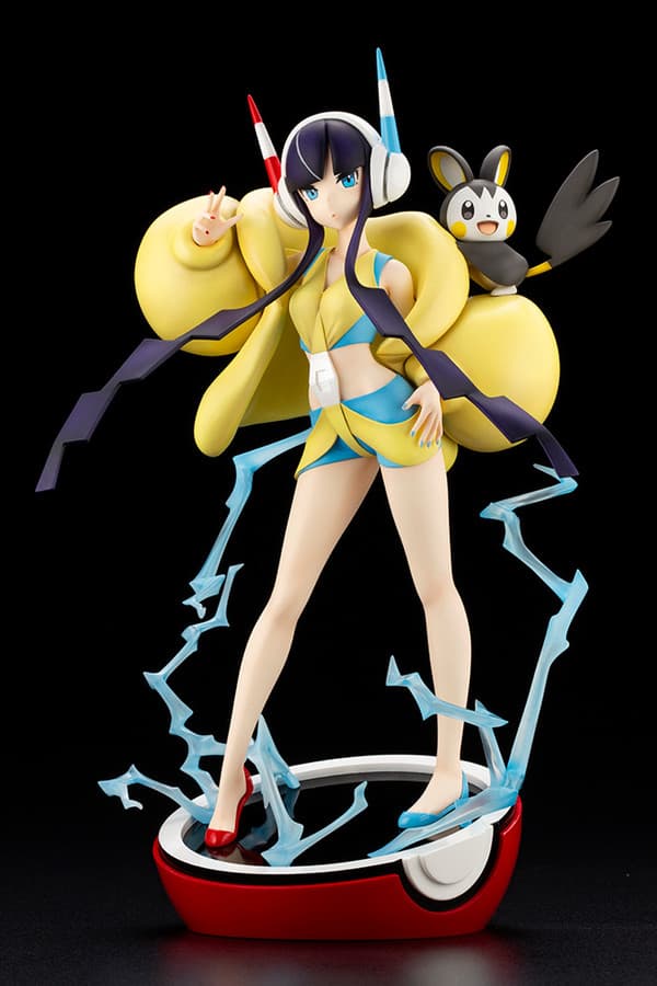 Emolga PC Original Figure: Elesa with Emolga