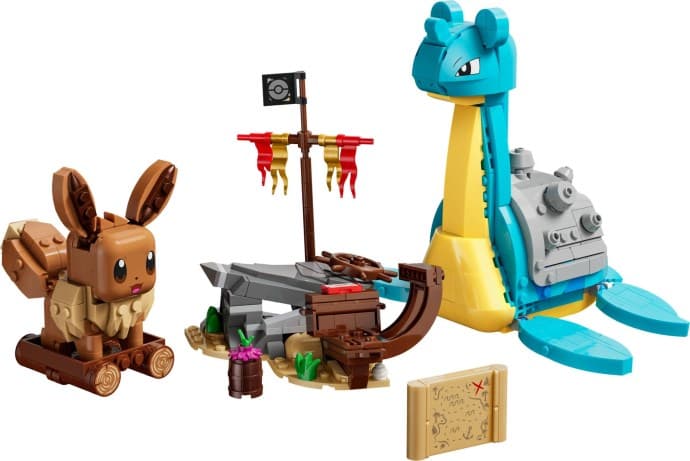 Eevee Eevee and Lapras's Treasure Hunt — Set #72162