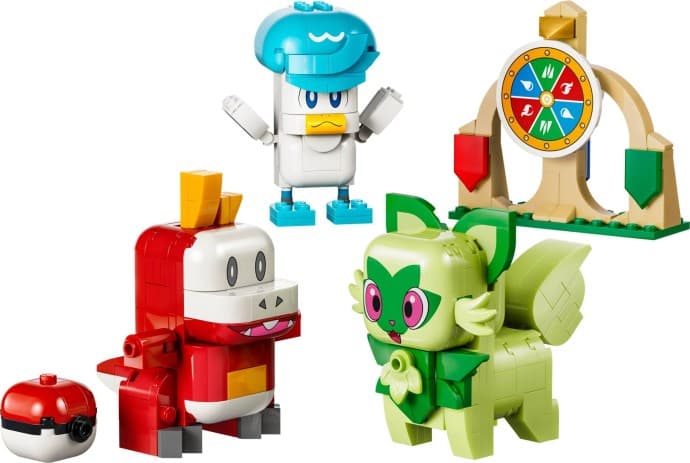 Sprigatito Sprigatito, Fuecoco, and Quaxly Battle — Set #72158