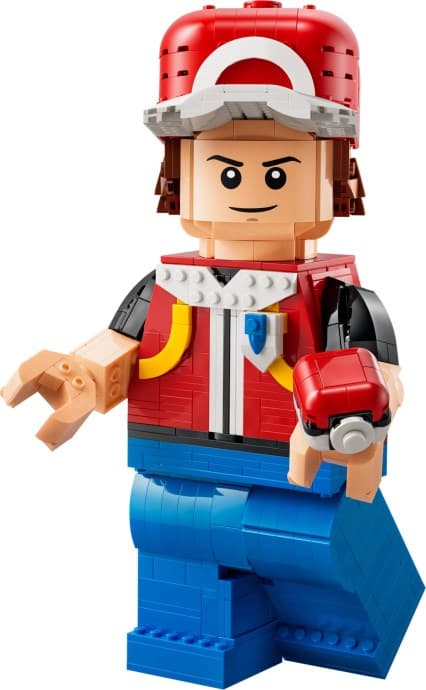 Pikachu Up-Scaled Red Minifigure — Set #40868