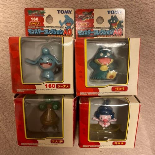 Wynaut MonColle AG Set — Wynaut/Munchlax/Bonsly/Mime Jr.