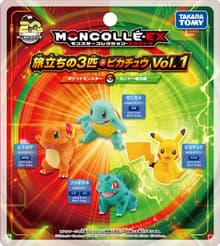 Set iniciales Vol.1 Kanto: Bulbasaur, Charmander, Squirtle ・ Pikachu
