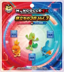 Set iniciales Vol.3 Hoenn: Mudkip, Torchic, Treecko