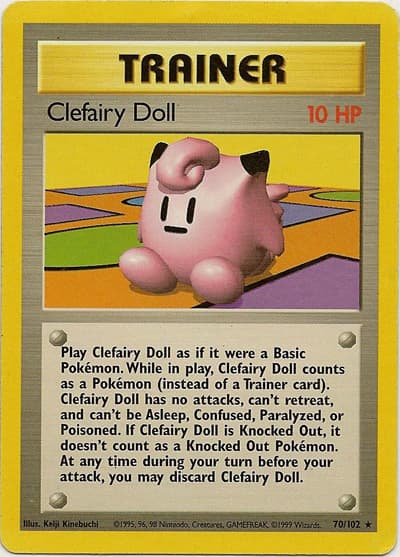 Clefairy Clefairy Pokédoll