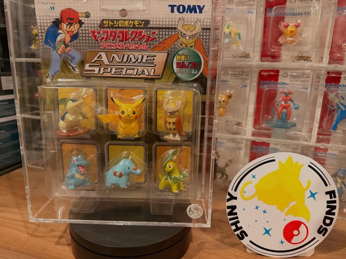 Documentación de Shiny del anime (Set Anime Special · Pokémon Center)