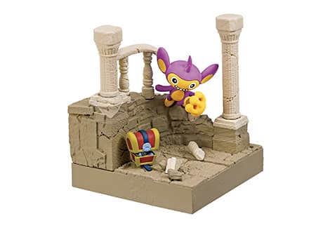 Aipom with Gimmighoul