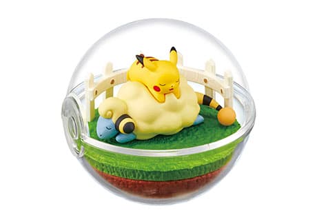 Mareep with Pikachu