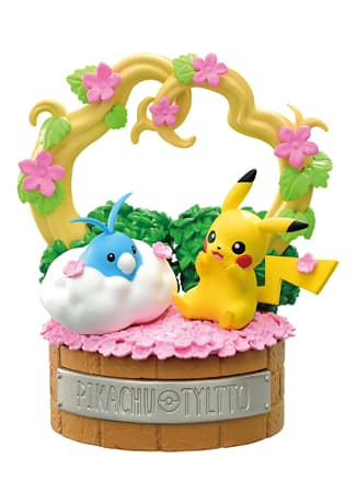 Pikachu with Swablu