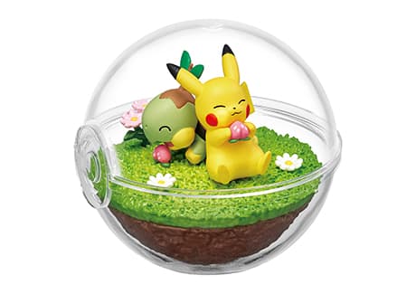 Pikachu with Turtwig