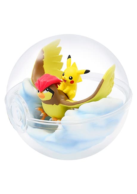 Pikachu with Pidgeotto