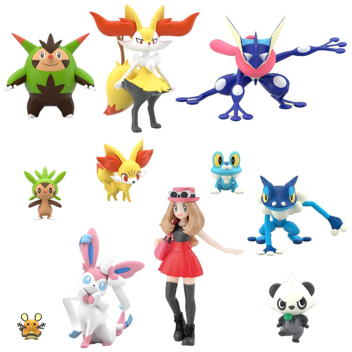 Greninja Kalos Region Set