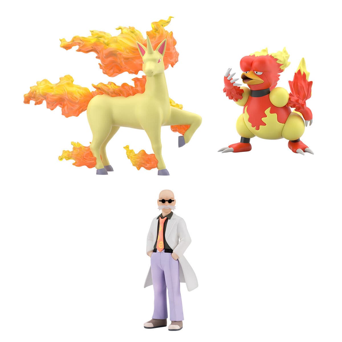 Rapidash Blaine & Rapidash & Magmar
