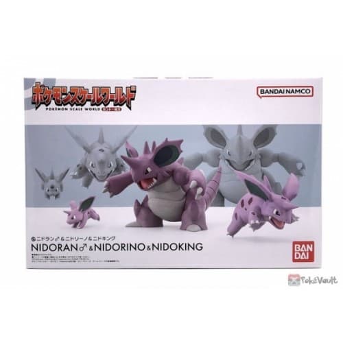Nidoking Nidoran♂ & Nidorino & Nidoking