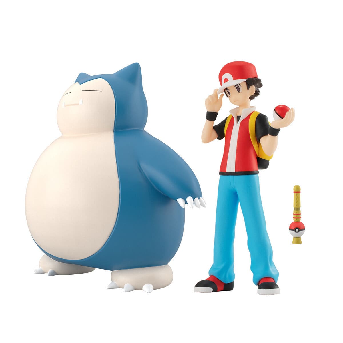 Snorlax Red & Snorlax & Pokémon Flute