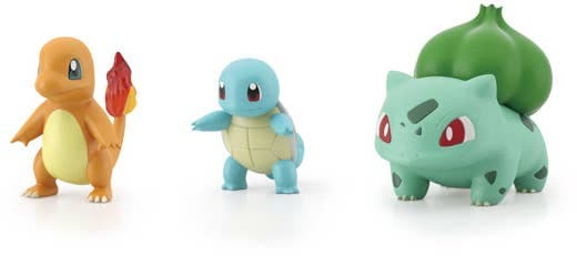Squirtle Kanto Region Set