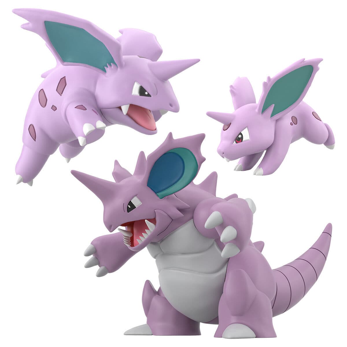 Nidorino Nidoran♂ & Nidorino & Nidoking