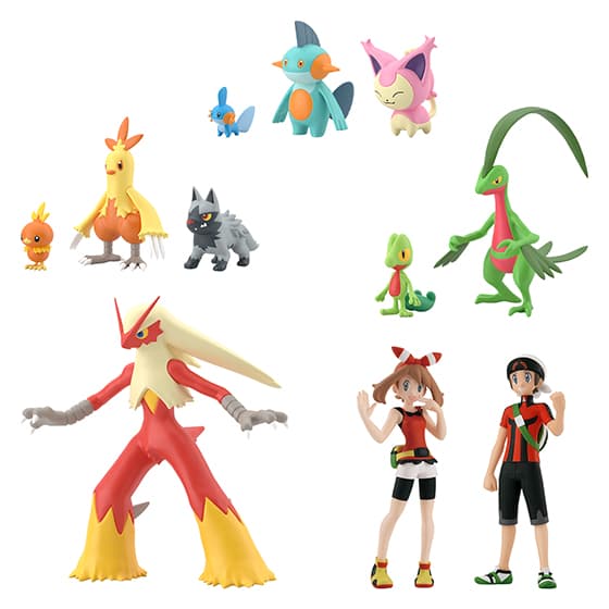 Blaziken Hoenn Region Set