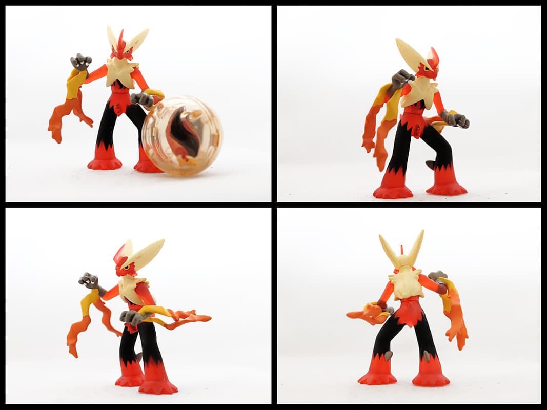 Blaziken Clear Mega Super Size