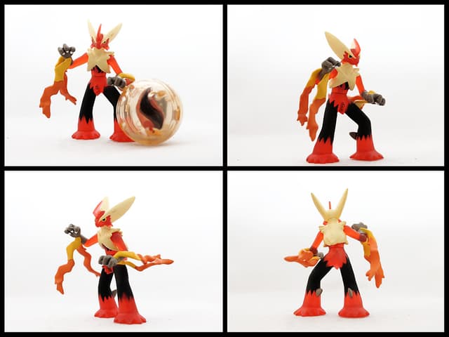 Blaziken Clear Mega Super Size