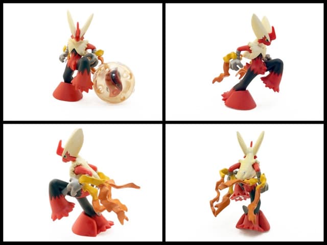Blaziken Mega Battle Pose