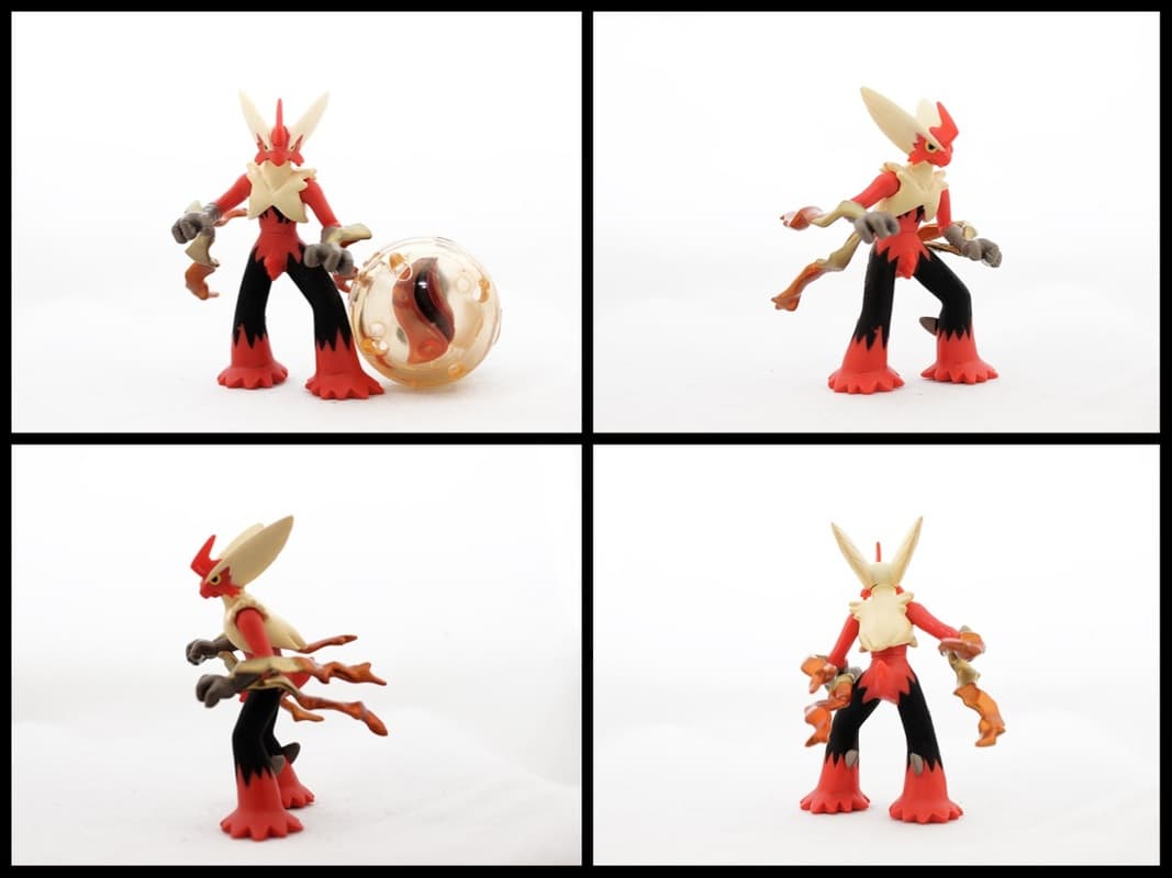 Blaziken Metallic Mega