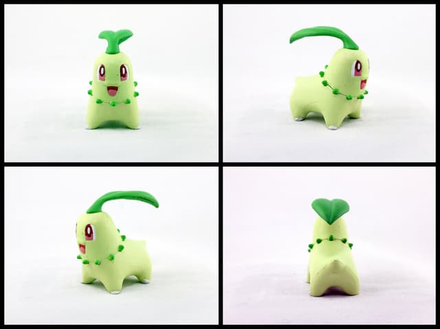 Chikorita Alternative Pose Matte