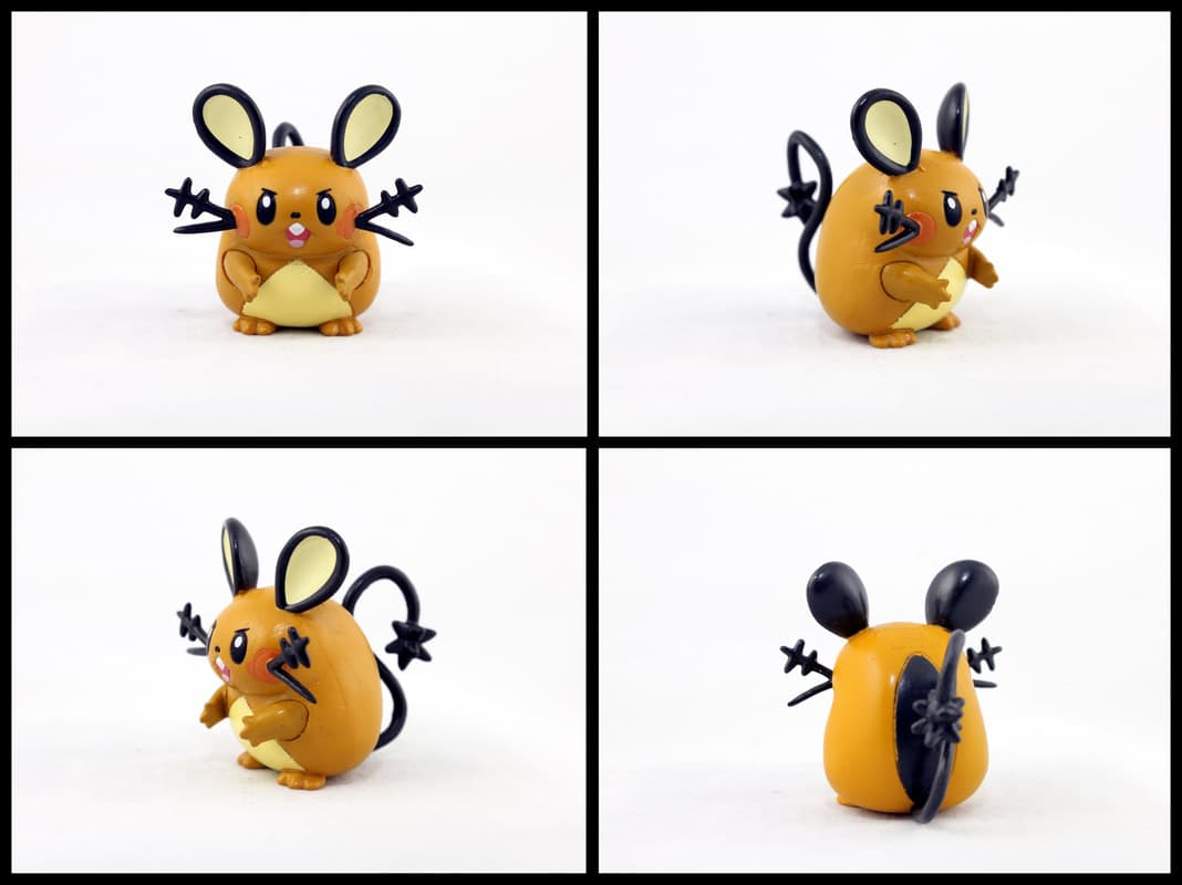 Dedenne Different Pose
