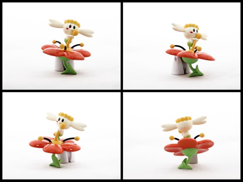 Flabébé — Custom Painted (Orange)