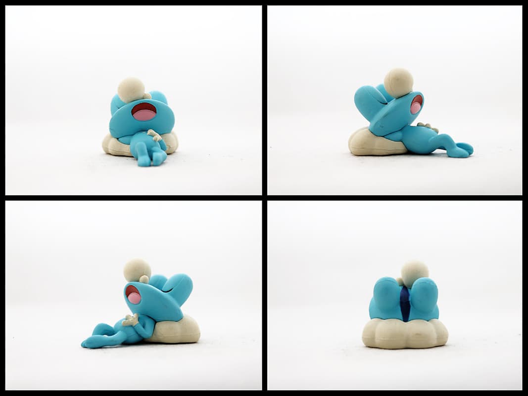 Froakie Sleeping Pose