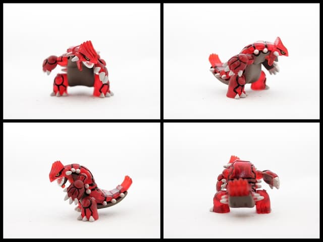 Groudon Clear Battle Pose