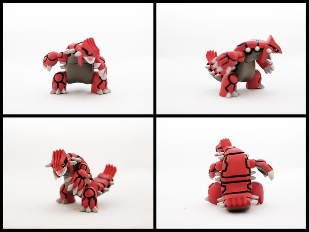 Groudon Matte Battle Pose
