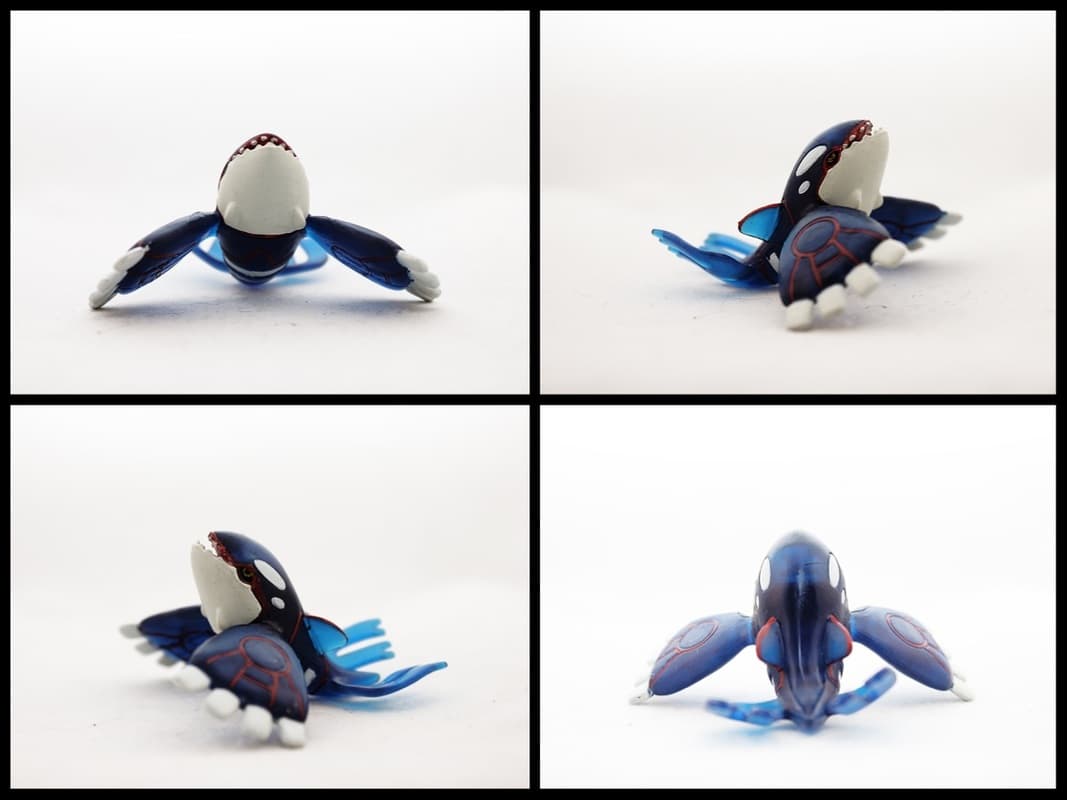Kyogre Clear Battle Pose
