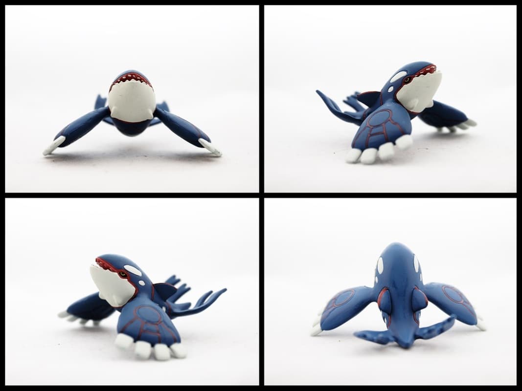 Kyogre Matte Battle Pose