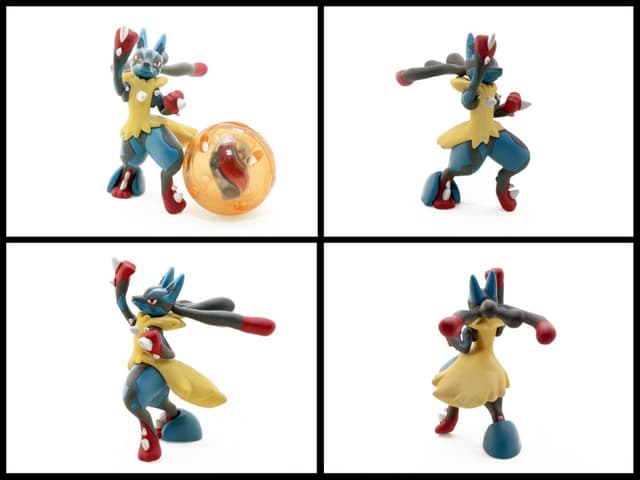 Lucario Mega Super Size Battle Pose