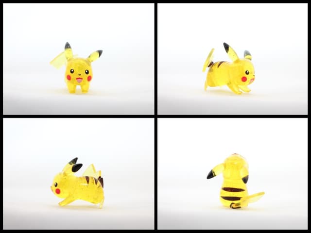 Pikachu Clear Sparkles Alternative Pose