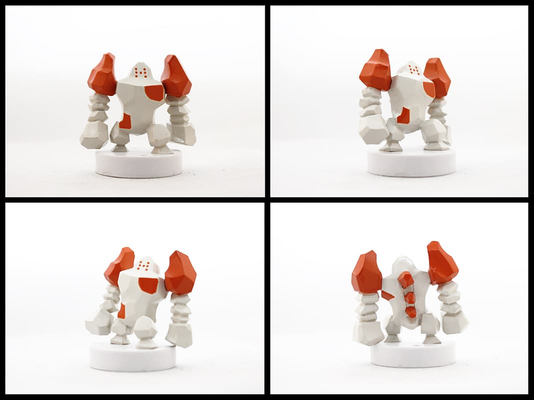 Regirock White Stand