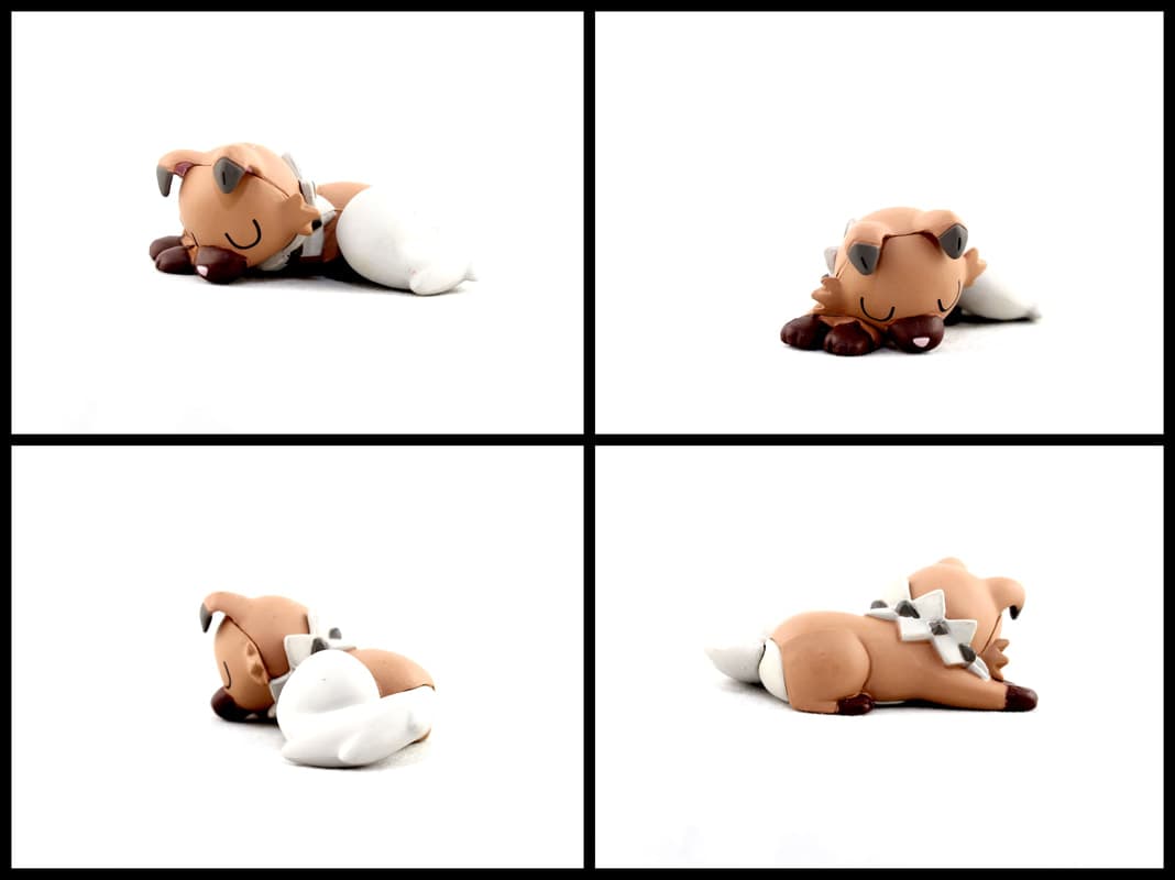 Rockruff Sleeping