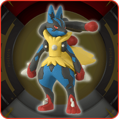 Lucario Yellow Mega