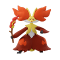 Delphox super