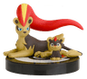4 · Litleo & Pyroar — Bulbapedia · https://bulbapedia.bulbagarden.net/wiki/Zukan_XY03 · CC BY-NC-SA